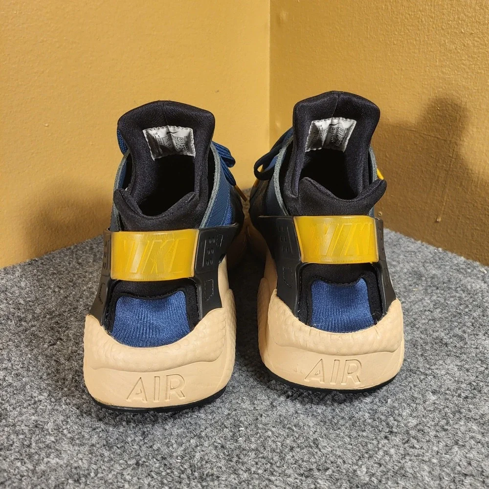 Nike Air Huarache Premium Armory Navy Blue Men's Shoes Size 11.5 DZ4852-001